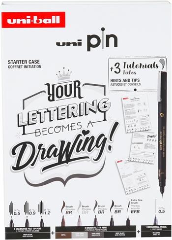Uni pin starter kit lettering  Osama 2024 | Libraccio.it