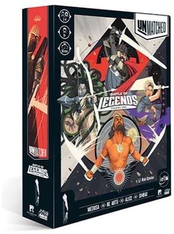 UNMATCHED - Battle Of Legends Vol.1. Base - ITA. Gioco da tavolo  Mancalamaro 2021 | Libraccio.it