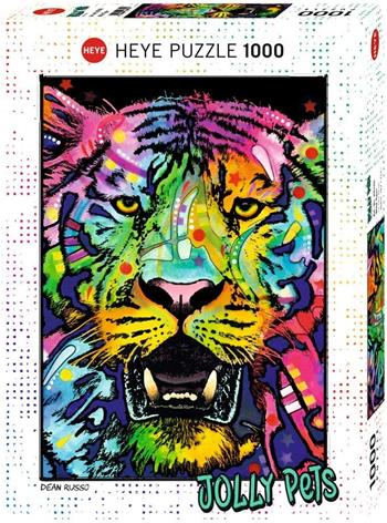 Puzzle 1000 pz - Wild Tiger, Jolly Pets  Heye 2023 | Libraccio.it