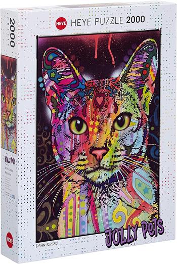 Puzzle 2000 pz - Abyssinian, Jolly Pets  Heye 2023 | Libraccio.it