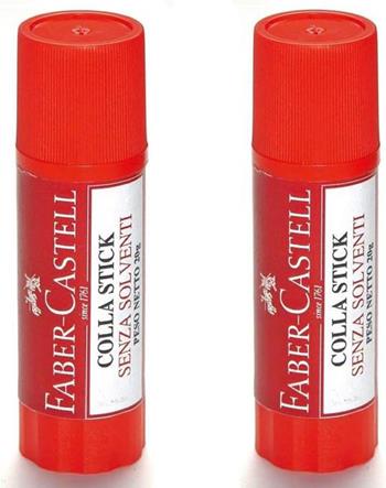 Blister 2 tubi di colle da gr. 20  Faber-Castell 2023 | Libraccio.it