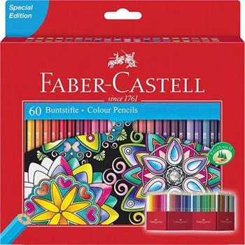 Astuccio cartone con 60 matite colorate permanenti Eco  Faber-Castell 2019 | Libraccio.it