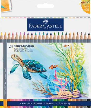 GoFa Aqua set da 24 Underwater Treasures  Faber-Castell 2026 | Libraccio.it