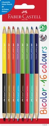 Astuccio cartone da 12 matite colorate cancellabili Faber-Castell