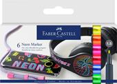 Faber- Castell Neon Marcatori, astuccio da 6