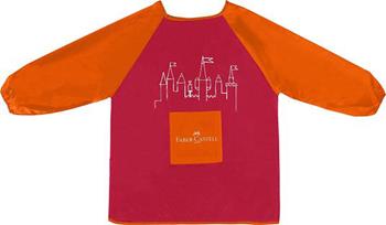 Grembiulino per bambini colore rosso  Faber-Castell 2022 | Libraccio.it