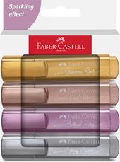 Faber Castell Set Evidenziatori TL 46 Metallic cartone 4x