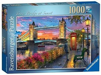 Ravensburger - Puzzle Tower Bridge al tramonto, 1000 Pezzi, Puzzle Adulti  Ravensburger 2024 | Libraccio.it