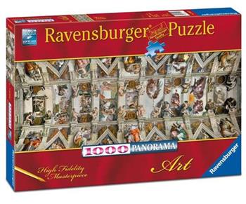 Ravensburger - Puzzle Michelangelo: Volta della Cappella Sistina, Art Collection, 1000 Pezzi, Puzzle Adulti  Ravensburger 2024 | Libraccio.it