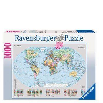 Ravensburger - Puzzle Mappamondo politico, 1000 Pezzi, Puzzle Adulti  Ravensburger 2024 | Libraccio.it