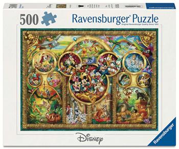 Puzzle Ravensburger Disney Family 500 pezzi  Ravensburger 2026 | Libraccio.it