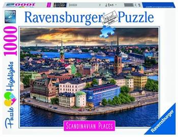 Ravensburger - Puzzle Stoccolma, Svezia, Collezione Scandinavian Places, 1000 Pezzi, Puzzle Adulti  Ravensburger 2024 | Libraccio.it