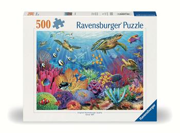 Puzzle Ravensburger Acque tropicali 500 pezzi  Ravensburger 2026 | Libraccio.it