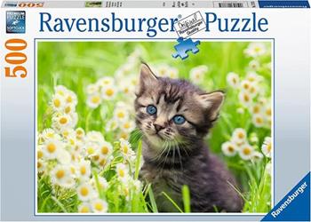 Ravensburger - Puzzle Gattino nel prato, 500 Pezzi, Puzzle Adulti  Ravensburger 2024 | Libraccio.it