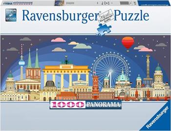 Ravensburger - Puzzle Berlino di notte, 1000 Pezzi, Puzzle Adulti  Ravensburger 2024 | Libraccio.it