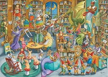 Ravensburger - Puzzle Mezzanotte in biblioteca, 1000 Pezzi, Puzzle Adulti  Ravensburger 2024 | Libraccio.it