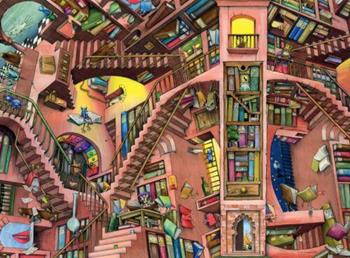 Ravensburger - Puzzle La biblioteca bislacca, 500 Pezzi, Puzzle Adulti  Ravensburger 2024 | Libraccio.it