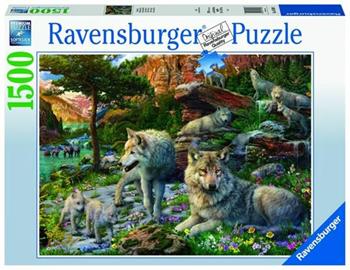 Ravensburger - Puzzle Lupi in primavera, 1500 Pezzi, Puzzle Adulti  Ravensburger 2024 | Libraccio.it