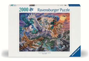 Puzzle Ravensburger Il magico mondo di Pegaso 2000 pezzi  Ravensburger 2026 | Libraccio.it
