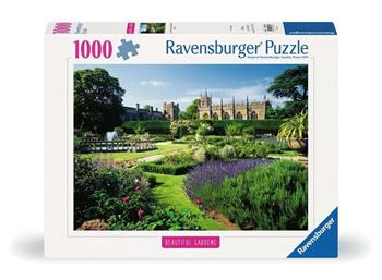Ravensburger - Puzzle Queens Garden Sudeley Castle Inghilterra, 1000 Pezzi, Puzzle Paesaggi per Adulti e Ragazzi, 70x50 cm  Ravensburger 2024 | Libraccio.it