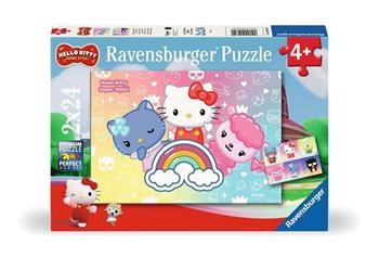 Ravensburger - Puzzle Hello Kitty, Idea Regalo per Bambini 4+ Anni, Gioco Educativo e Stimolante, 2 Puzzle da 24 Pezzi  Ravensburger 2024 | Libraccio.it