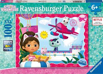 Ravensburger - Puzzle Gabby's Dollhouse 100 Pezzi XXL, Et&#224; Raccomandata 6+ Anni  Ravensburger 2024 | Libraccio.it