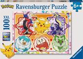 Ravensburger - Puzzle Pok&#233;mon100 Pezzi XXL, Et&#224; Raccomandata 6+ Anni