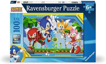 Ravensburger - Puzzle Sonic 100 Pezzi XXL, Et&#224; Raccomandata 6+ Anni  Ravensburger 2024 | Libraccio.it