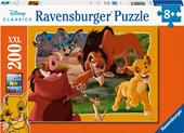 Ravensburger - Puzzle Disney Il re leone, 200 Pezzi XXL, Et&#224; Raccomandata 8+ Anni