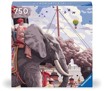 Ravensburger 12001201 - Around the world in 80days - puzzle 750 pezzi &#150; puzzle adulti e ragazzi da 14 anni,  Ravensburger 2024 | Libraccio.it