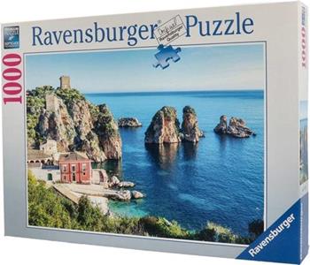 Ravensburger - Puzzle Faraglioni di Scopello, Sicilia, 1000 Pezzi, Puzzle Adulti  Ravensburger 2024 | Libraccio.it