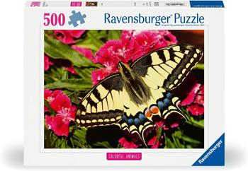 Ravensburger - Puzzle Farfalla, 500 pz  Ravensburger 2025 | Libraccio.it