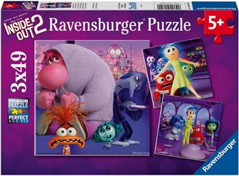 Ravensburger - Puzzle Inside Out 2 3x49 pz  Ravensburger 2025 | Libraccio.it