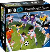 Ravensburger -  Puzzle Holly&Benji Puzzle 80s mania, 1000 pezzi square