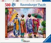 Puzzle Ravensburger Passeggiata in fiore 500 pezzi