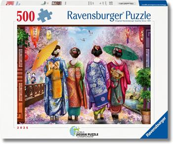 Puzzle Ravensburger Passeggiata in fiore 500 pezzi  Ravensburger 2026 | Libraccio.it