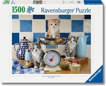 Puzzle Ravensburger Gattini in cucina 1500 pezzi  Ravensburger 2026 | Libraccio.it