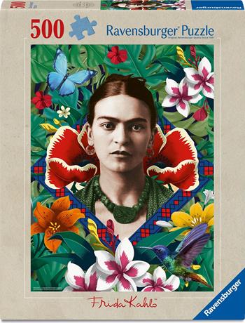 Puzzle Ravensburger Frida Kahlo: Blooming Fantasy 500 pezzi  Ravensburger 2026 | Libraccio.it