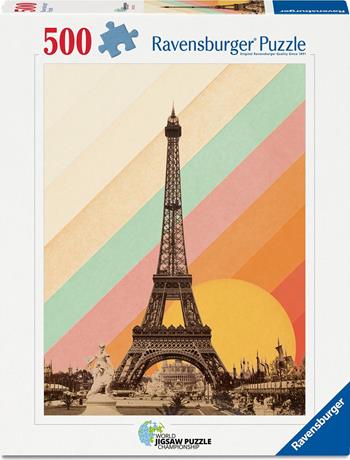 Puzzle Ravensburger Arcobaleno su Parigi 500 pezzi  Ravensburger 2026 | Libraccio.it