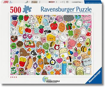 Puzzle Ravensburger Caos kawaii 500 pezzi  Ravensburger 2026 | Libraccio.it
