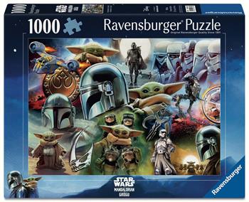 Puzzle Ravensburger Mandalorian 1000 pezzi  Ravensburger 2026 | Libraccio.it