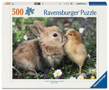 Puzzle Ravensburger Puppies Collection: coniglietto e pulcino 500 pezzi  Ravensburger 2026 | Libraccio.it