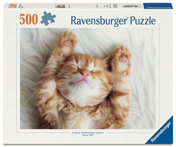 Puzzle Ravensburger Puppies Collection: gattino sognatore 500 pezzi  Ravensburger 2026 | Libraccio.it