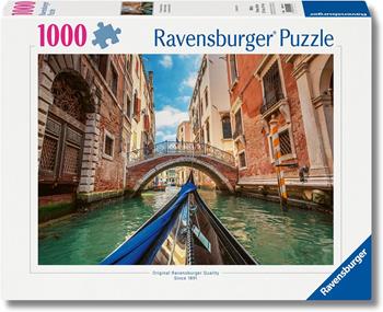 Puzzle Ravensburger Canale di Venezia 1000 pezzi  Ravensburger 2026 | Libraccio.it