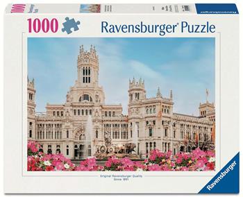 Puzzle Ravensburger Plaza de Cibeles, Madrid 1000 pezzi  Ravensburger 2026 | Libraccio.it