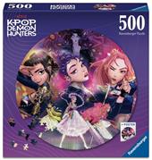 Puzzle Ravensburger K-Pop Demon Hunters Round 500 pezzi