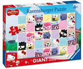 Ravensburger - Puzzle Hello Kitty, Collezione Giant Pavimento, Idea Regalo per Bambini 4+ Anni, 60 Pezzi Giganti