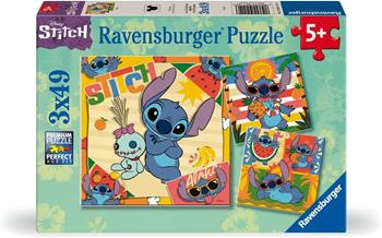 Ravensburger - PuzzleDisney Stitch 3x49 pz  Ravensburger 2025 | Libraccio.it