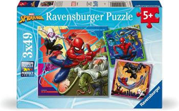Ravensburger - Puzzle Marvel Spider-Man 3x49 pz  Ravensburger 2025 | Libraccio.it