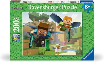 Ravensburger - Puzzle Minecraft, 200 pz XXL  Ravensburger 2025 | Libraccio.it